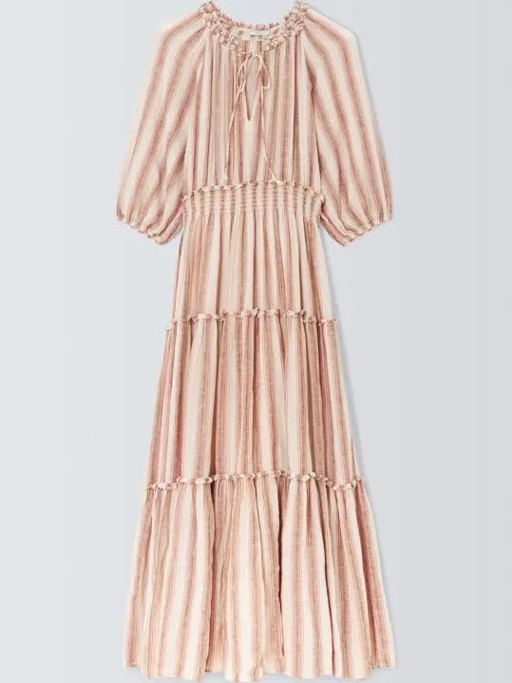 Rails Pink and Cream Striped Maxi Dress - Picture 8 of 9